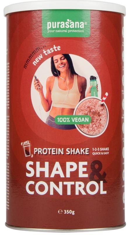 Purasana Shape & ContRol Proteinshake Schokolade (350 gr)