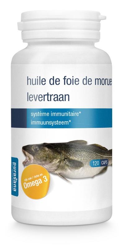 Purasana Purasana Lebertran bio (120 Caps)