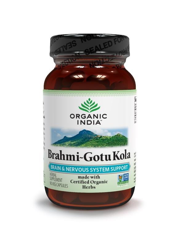 Organic India Brahmi - Bio-Gotu Kola (90 Caps)