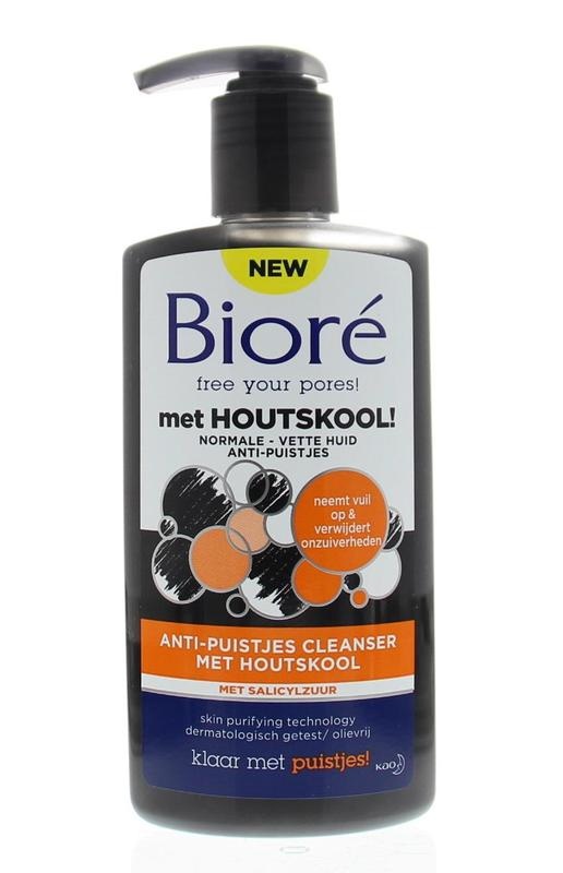 Biore Anti-Pickel-Reiniger Kohle (200 Ml)