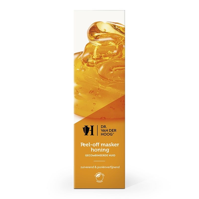 Dr vd Hoog Abziehmaske Honig (10 Ml)