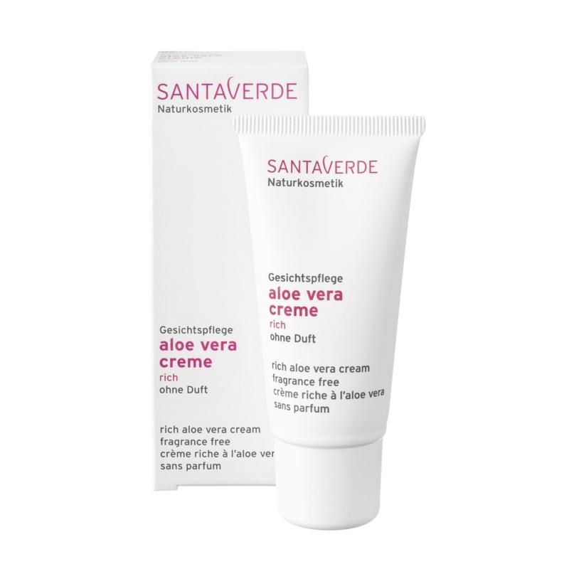 Santaverde Santaverde Aloe Vera Creme reich ohne Parfüm (30 Ml)