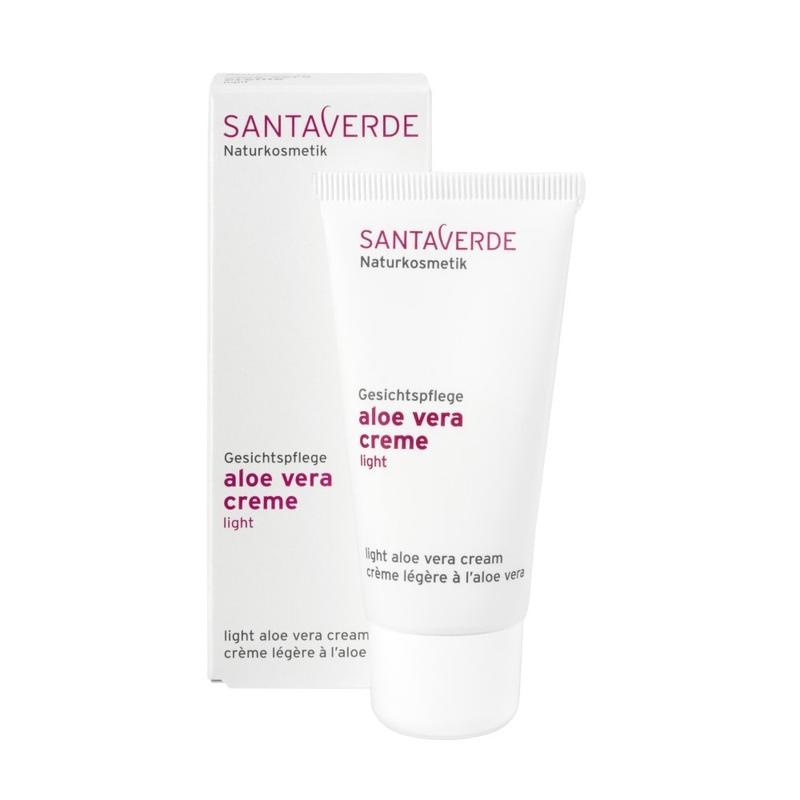 Santaverde Aloe Vera Tages-/Nachtcreme leicht (30 Ml)