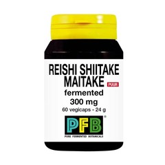 SNP Reishi Shiitake Maitake fermentiert 300 mg rein (60 VCaps)