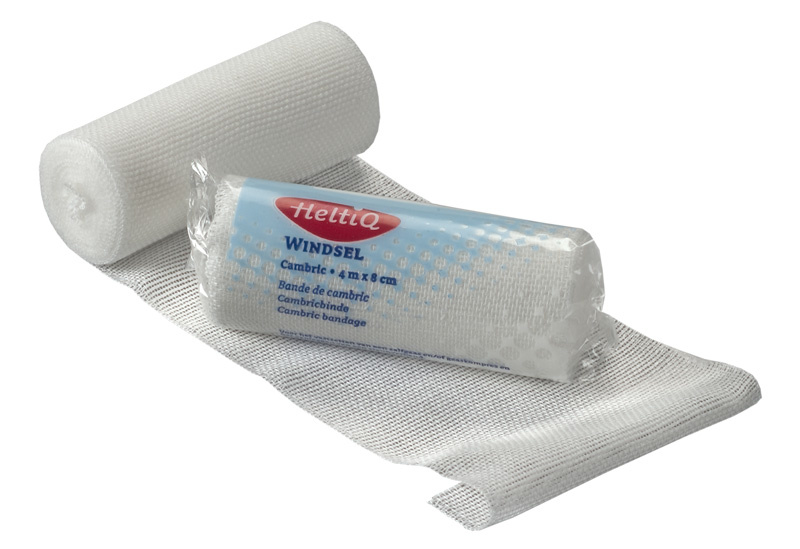 Heltiq Heltiq Cambric-Bandage 4 mx 8 cm (1 Stück)