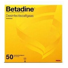 Betadine Desinfektionssalbe Gaze (50 Stück)