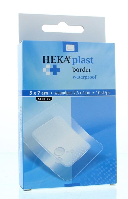 Heka Klein Heka Klein Inselpflaster 5 cm x 7 cm wasserfest (10 Stück)