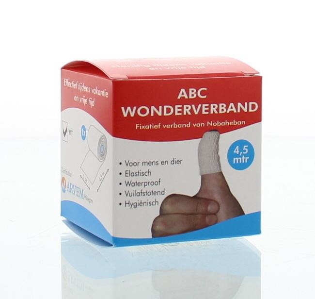 Abc Wondverband Wunderbandage weiß Erwachsene (1 Stück)