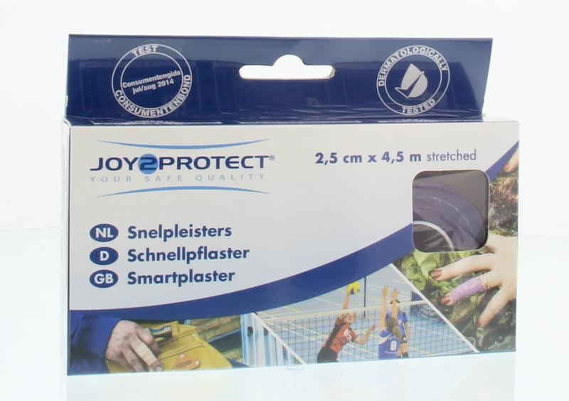 Joy2Protect Schnellpflaster Flieder 2,5 cm x 4,5 m (2 Rollen)