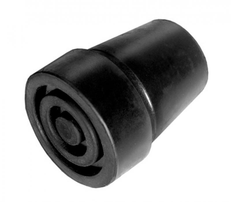 Able 2 Krücken- und Stockkappen 19 mm grau (2 Stück)