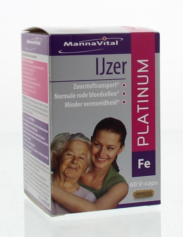Mannavital Eisenplatin (60 Caps)