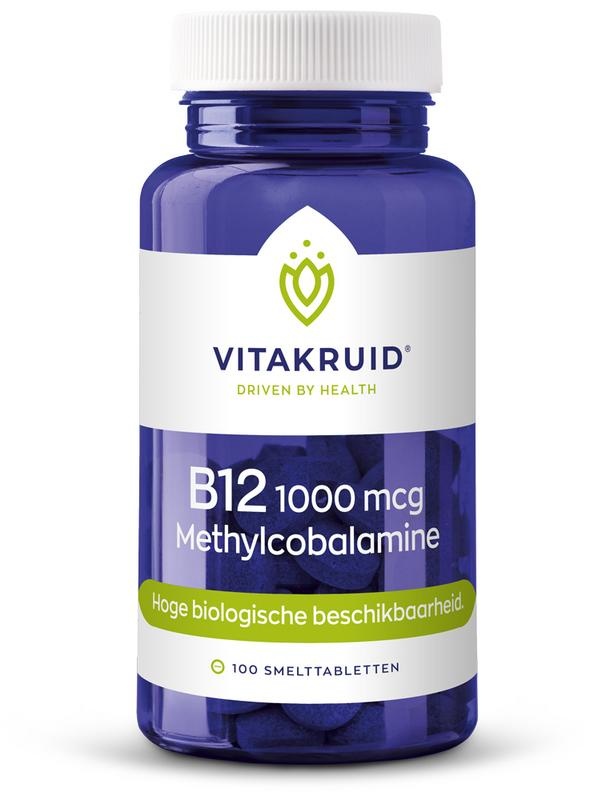 Vitakruid B12 1000 µg Methylcobalamin (100 Tab)