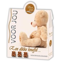 Voor Jou! Voor Jou! Geschenkbox trendige Bären große Umarmung (100 gr)