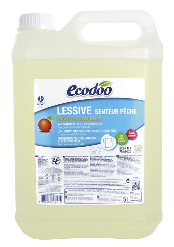 Ecodoo Waschmittelkonzentrat Pfirsich bio (5 Liter)