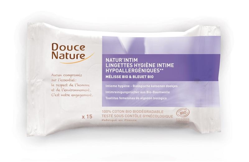 Douce Nature Intimpflegetücher Baumwolle Bio (15 Stück)