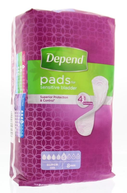 Depend Bandage super (8 Stück)