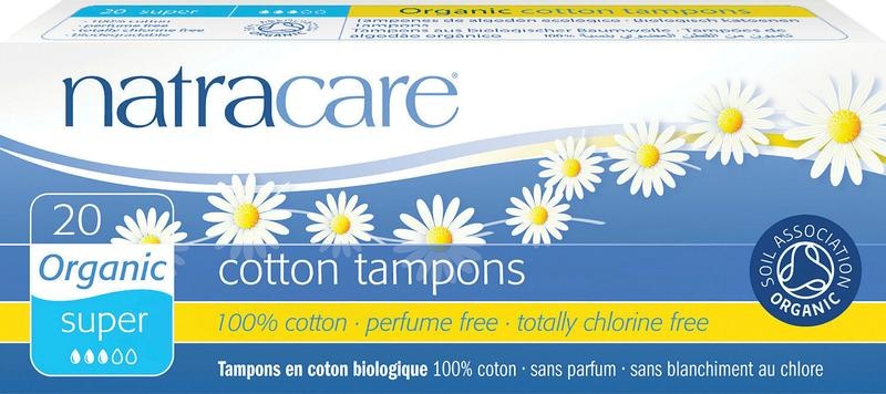 Natracare Super Cotton Tampons (20 Stück)