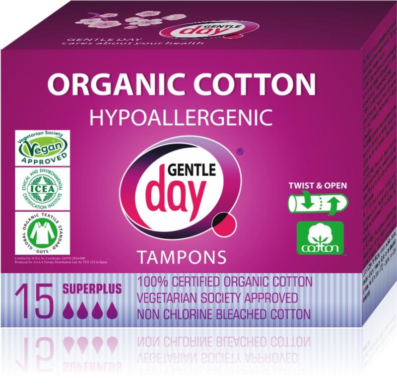Gentle Day Tampon super plus (15 Stück)