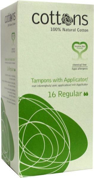 Cottons Cottons Tampons mit Applikator normal (16 Stück)