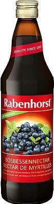 Rabenhorst Rabenhorst Heidelbeere / Heidelbeernektar bio (750 ml)