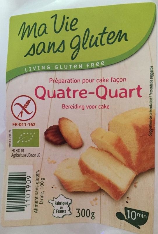 Ma Vie Sans Ma Vie Sans Backmischung viertel-quart glutenfrei bio (300 gr)