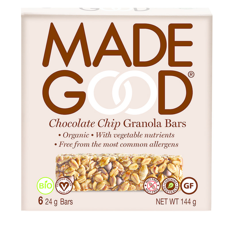 Made Good Müsliriegel Chocolate Chip 24 Gramm Bio (6 Stück)
