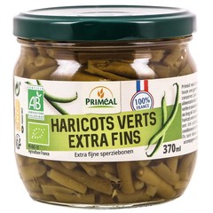 Primeal Haricots verts grüne Bohnen extra fein bio (370 ml)