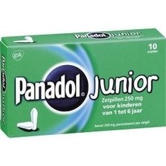 Panadol Junior 250 mg (10 Zäpfchen)