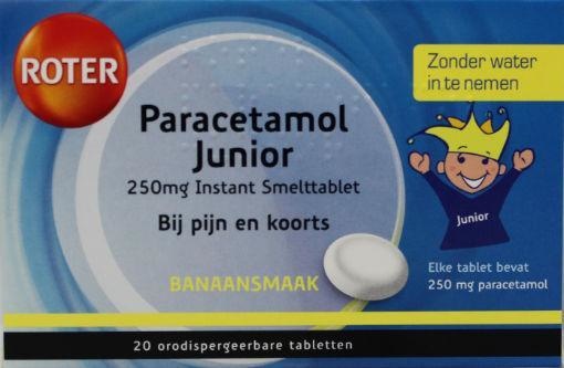 Roter Roter Paracetamol 250 Junior (20 Tabletten)