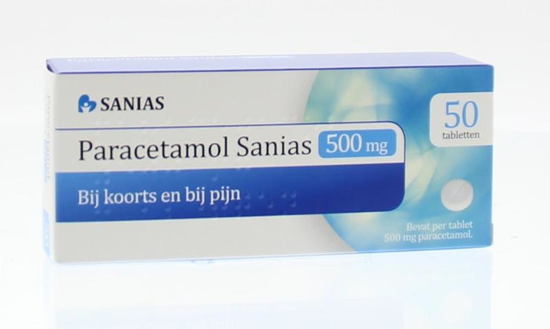 Sanias Paracetamol 500 mg (50 Tab)