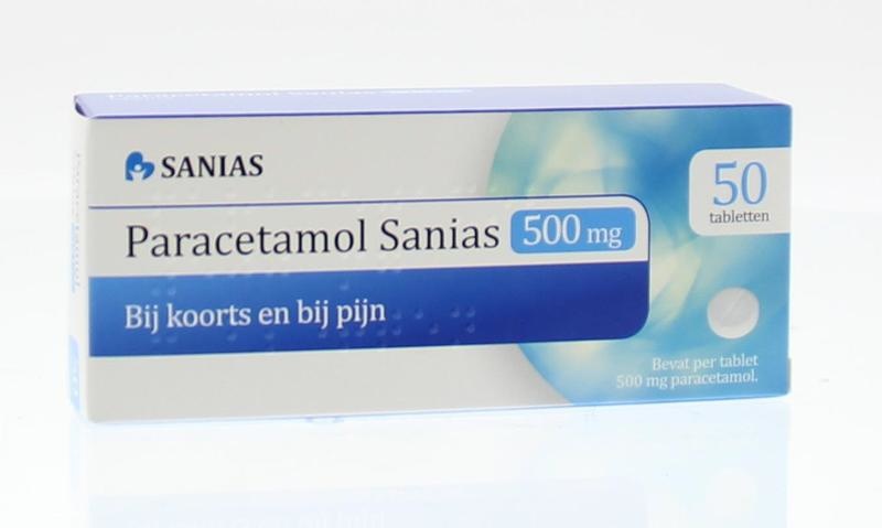 Sanias Sanias Paracetamol 500 mg (50 Tabletten)