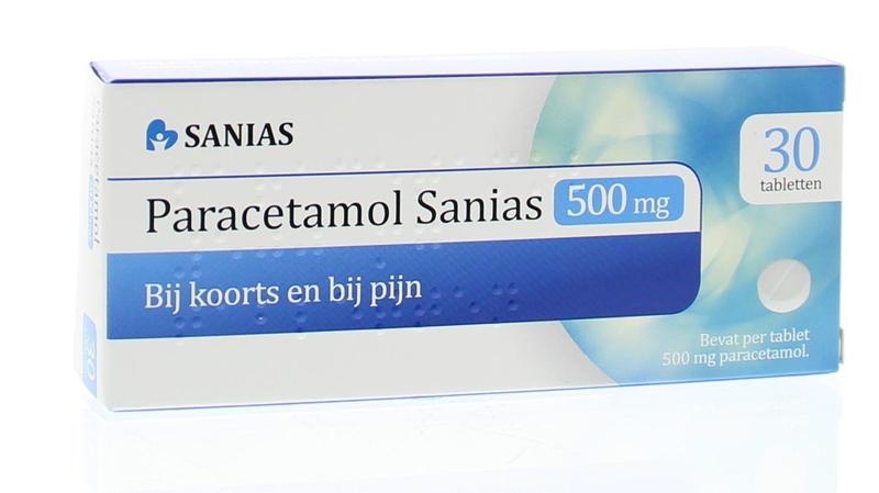 Sanias Paracetamol 500 mg (30 Tab)