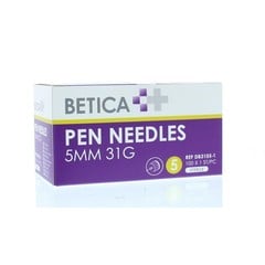 Betica Pen-Nadel 5 mm x 31G (100 Stück)