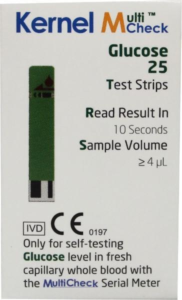 Testjezelf.nu Multicheck Glukosestreifen (25 Stück)