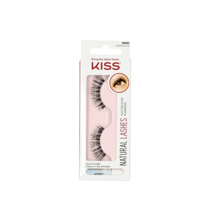 Kiss Künstliche Wimpern natürlich wunderschön (1 Set)