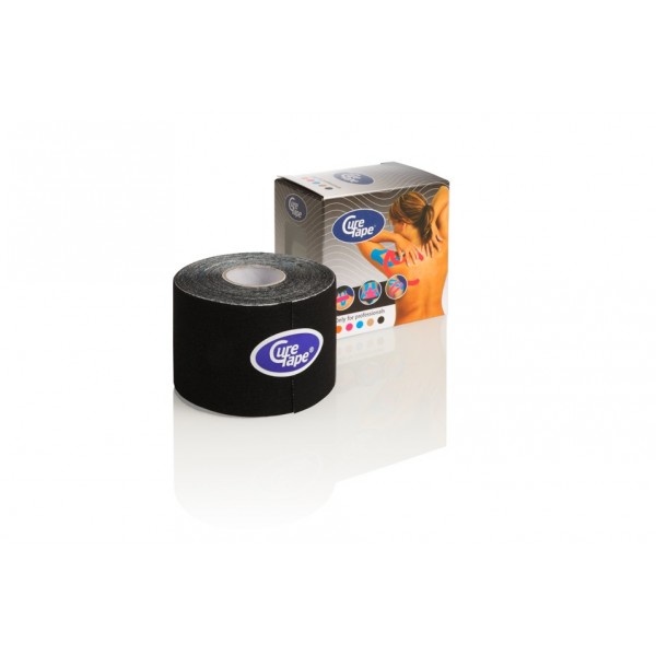 Curetape Schwarz 5 cm x 5 m (1 Stück)
