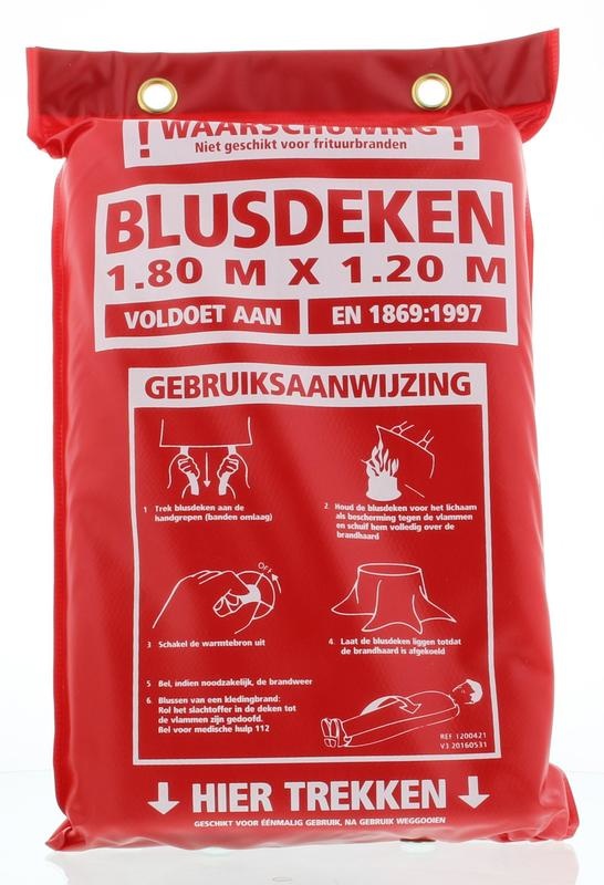 Heltiq Löschdecke 180 x 120 cm (1 Stück)