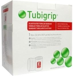 Tubigrip Größe E 10 mx 8,75 cm weiß 1434 (1 Stück)
