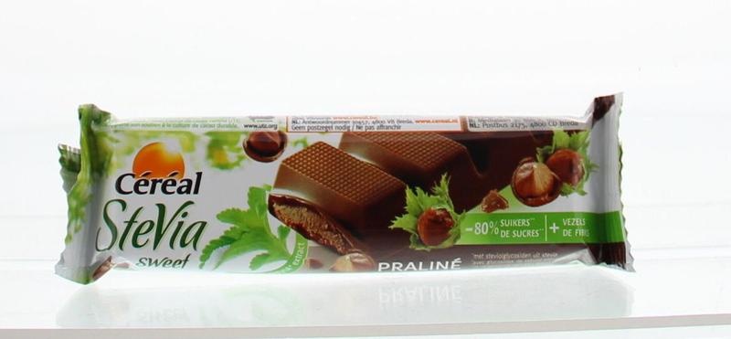 Cereal Schokoriegel Praline Stevia (42 gr)