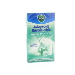 Vicks Atemfreier Eukalyptus ohne Zucker (40 gr)