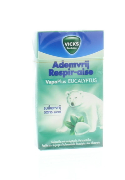 Vicks Vicks Atemfreier Eukalyptus ohne Zucker (40 gr)