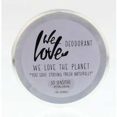 We Love The Planet 100% natürliches Deodorant so empfindlich (48 gr)