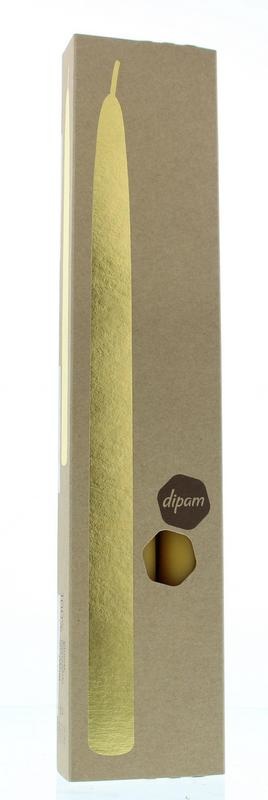 Dipam B2 Dunkkerzen braun 2,2 x 30 (2 Stück)