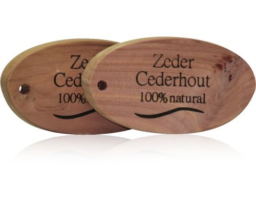 Beautylin Zedernholz oval 100% natur (3 Stück)