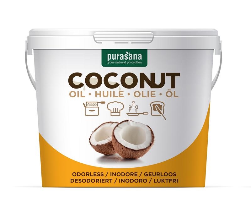 Purasana Purasana Kokosöl desodoriert bio (2 Liter)