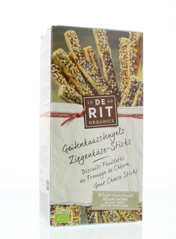 De Rit Sesam-Ziegenkäse-Stiel Bio (100 gr)