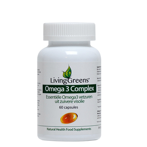 Livinggreens Omega-3-Fischölkomplex (60 Caps)