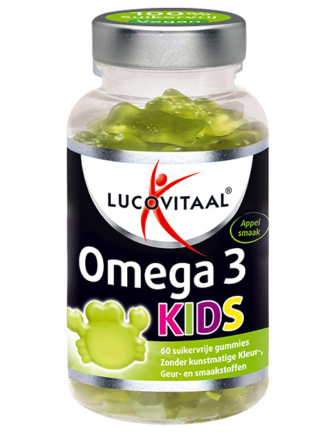 Lucovitaal Lucovitaal Omega 3 Kids (60 Fruchtgummis)