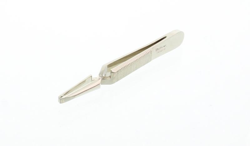 Malteser Malteser Pinzette Profi Edelstahl 6,5 cm Nickel 446 (1 Stück)