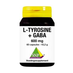 SNP L-Tyrosin + GABA 600 mg pur (60 Kapseln)